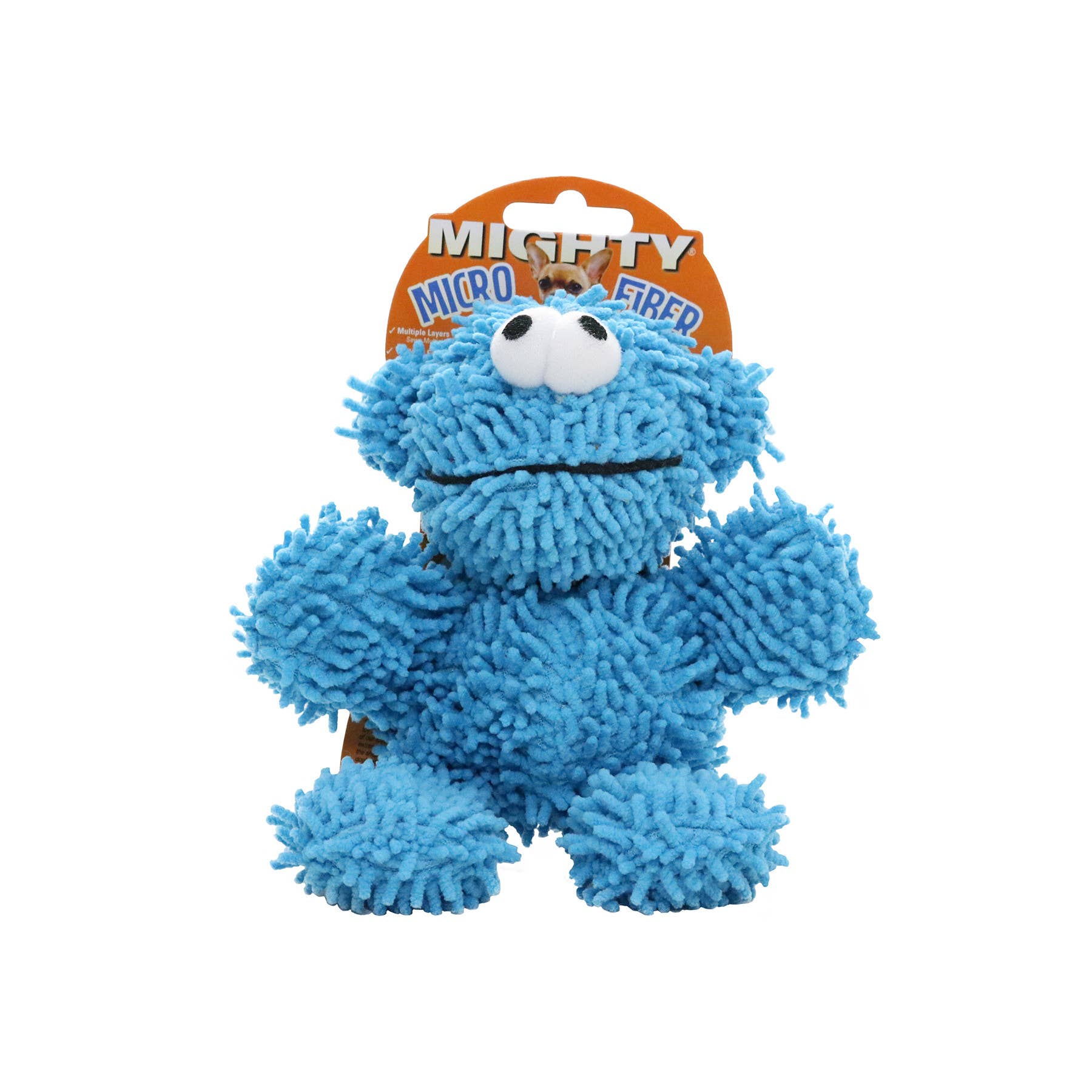 Blue monster dog toy hotsell