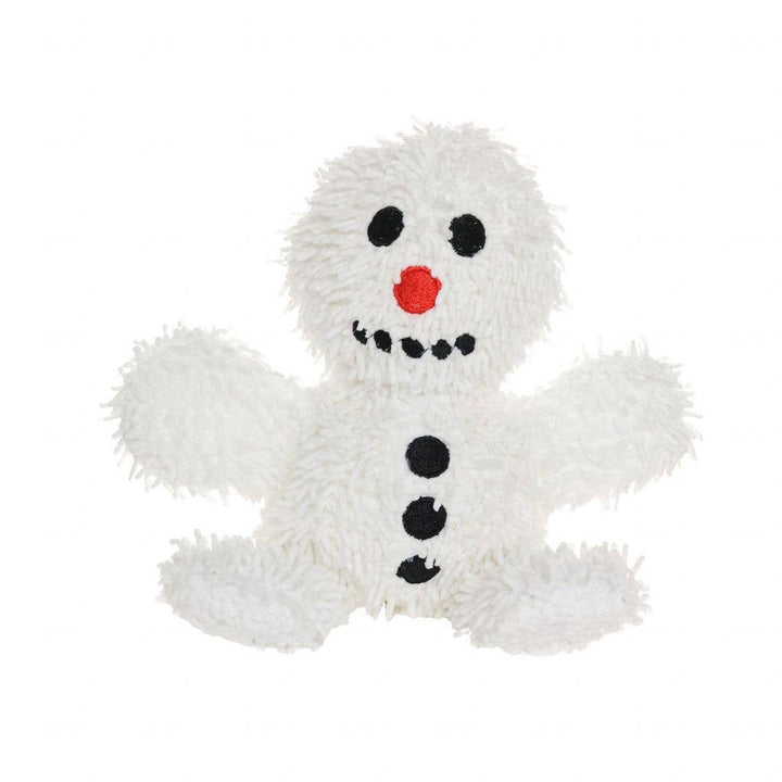 Mighty Microfiber Ball Snowman, Holiday Squeaky Dog Toy