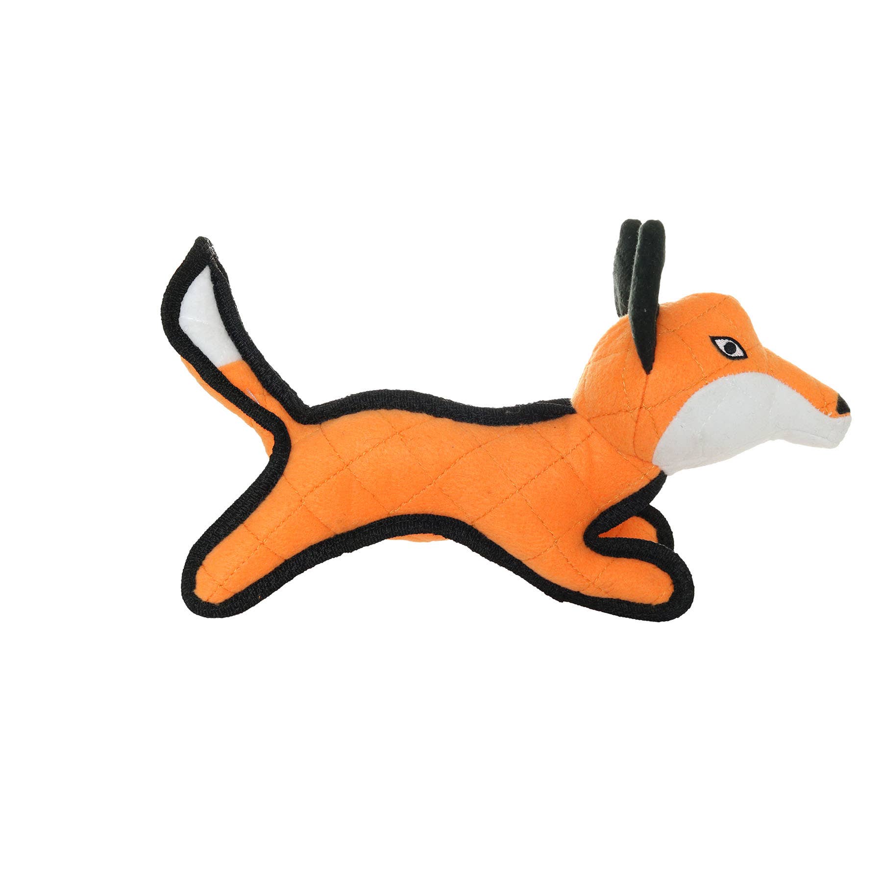 Tuffy Jr Zoo Fox Durable Tough Squeaky Dog Toy