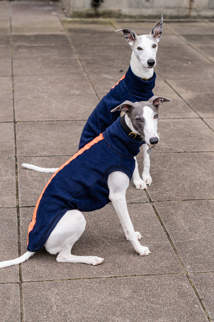 Whippet Night & Rain Fleece Jumper