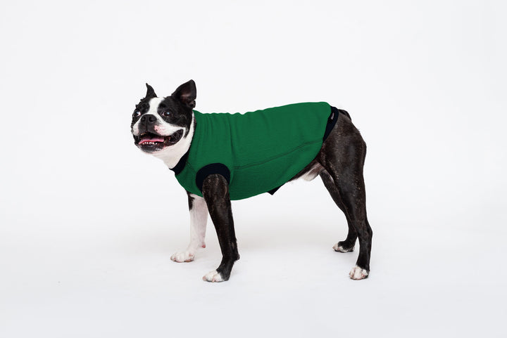 Water Repellent Fleece Jumper Forest Broad