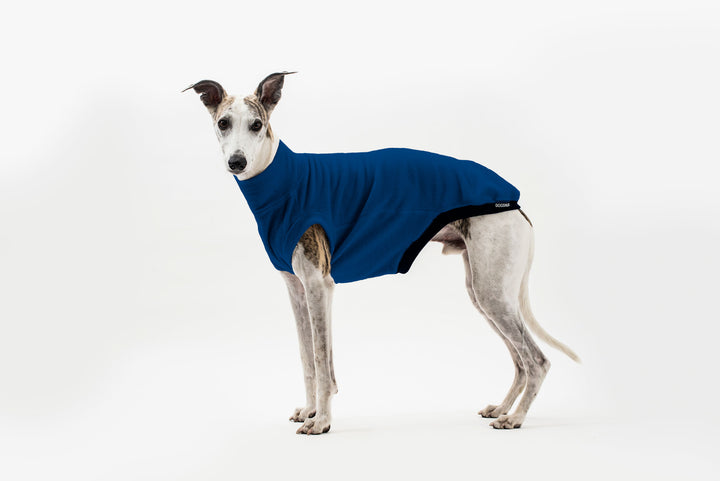 Water Repellent Fleece Jumper Navy Sighthound